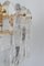 Large Ice Glass Palazzo Chandelier from Kalmar Franken 15