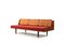 Early Teak and Wicker GE-258 Daybed by Hans J. Wegner for Getama 1
