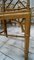 Sedie da pranzo Chippendale in bambù e similpelle, Cina, set di 8, Immagine 13