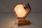 Lámpara de mesa de madera de Drevo Humpolec, años 70, Imagen 6