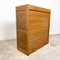 Vintage Oak Roller Door Filing Cabinet, Image 2