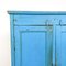 Blue and Green Two Door Wooden Factory Locker 9