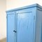 Blue Four Door Wooden Factory Locker 10