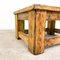 Tavolino da caffè industriale in legno, Immagine 4