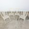 Industrielle Vintage Bistro Stühle aus Metall von Rene Malaval, 4er Set 2