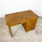 Kleiner industrieller Schreibtisch aus Holz 2
