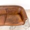 Vintage Sheep Leather Three-Seater Club Sofa 8