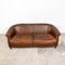 Vintage Sheep Leather Three-Seater Club Sofa, Image 6