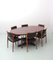 Mid-Century Scandinavian Oval Dining Table in Rio Rosewood by John Mortensen for Heltborg Møbler 7