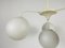 White 4-Arm Space Age Chandelier by Max Bill for Temde, 1960s 5