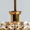 Gold-Plated Kinkeldey Crystal Glass Light Fixtures from Interna, 1960s, Set of 4 14