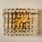 Gold-Plated Kinkeldey Crystal Glass Light Fixtures from Interna, 1960s, Set of 4, Image 16