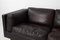 Danish Brown Leather Corner Sofa from Thams, 1970s 4