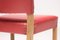 Kaare Klint 3758 The Red Chairs by Rud Rasmussen, Denmark, Set of 4 7