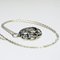 Long Spiderweb Silver Necklace by Karl Laine, Finland, 1970s 3