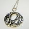 Long Spiderweb Silver Necklace by Karl Laine, Finland, 1970s 5
