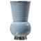 Blue Ceramic Vase by Richard Ginori, Italy, Mid-20th Century 1