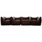 Le Bambole Sofa by Mario Bellini, 1979, Set of 4 1