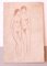 Figure nude - Original Drawing in Sanguine - Mid-20th Century, Immagine 1
