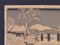 Utagawa Hiroshige - Hodogaya, Reisho Tokaidodate - Holzschnitt Druck - 1833 3