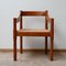 Mid-Century Italian Carimate Rush Armchair by Vico Magistretti, Image 1