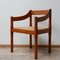 Mid-Century Italian Carimate Rush Armchair by Vico Magistretti, Image 2