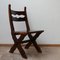 Belgian Brutalist Dining Chairs, Set of 6 5