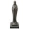 Art Deco Bronze Sculpture of the Virgin Mary in Prayer, Image 1