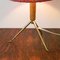 Vintage Table Lamp with Wooden Handle by Rupert Nikoll, 1960s 5