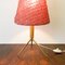 Lampada da tavolo vintage con manico in legno di Rupert Nikoll, anni '60, Immagine 4