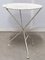 Round French Metal Folding Garden / Bistro Table, Circa 1960, Image 1