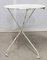 Round French Metal Folding Garden / Bistro Table, Circa 1960, Image 4