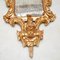 Espejos franceses antiguos de madera dorada. Juego de 2, Imagen 3
