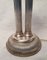 Art Deco Korinth Säule Lampe aus Opalglas, 1930er 8