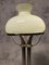 Art Deco White Opaline Glass Corinthian Column Lamp, 1930s 7