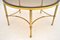French Brass & Glass Coffee Table, 1960s 5