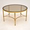 French Brass & Glass Coffee Table, 1960s, Image 3