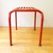 Vintage Tubular Steel Stool in the Style of Max Fellerer and Eugen Worle 6