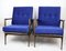 Polish Blue Stefan Armchair, 1970s, Image 14