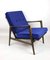 Polish Blue Stefan Armchair, 1970s, Image 3