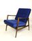 Fauteuil Stefan Bleu, Pologne, 1970s 2