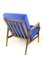 Fauteuil Stefan Bleu, Pologne, 1970s 10