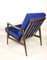 Fauteuil Stefan Bleu, Pologne, 1970s 6