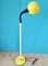 Swedish Space Age Yellow & White Floor Lamp, 1970s 1