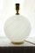 Italian Swirl Murano Glass Bianca Table Lamp, 1970s, Image 5