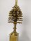French Shaped Bronze and Brass Pineapple Table Lamp from Maison Charles, 1970s, Image 7