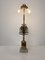 French Shaped Bronze and Brass Pineapple Table Lamp from Maison Charles, 1970s, Image 2