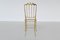 Italian Brass Side Chair by Giuseppe Gaetano Descalzi for Chiavari, 1960s 4