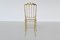 Italian Brass Side Chair by Giuseppe Gaetano Descalzi for Chiavari, 1960s, Image 4