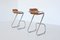 French Les Arcs Resort Bar Stools by Charlotte Perriand, 1960s, Set of 2 2